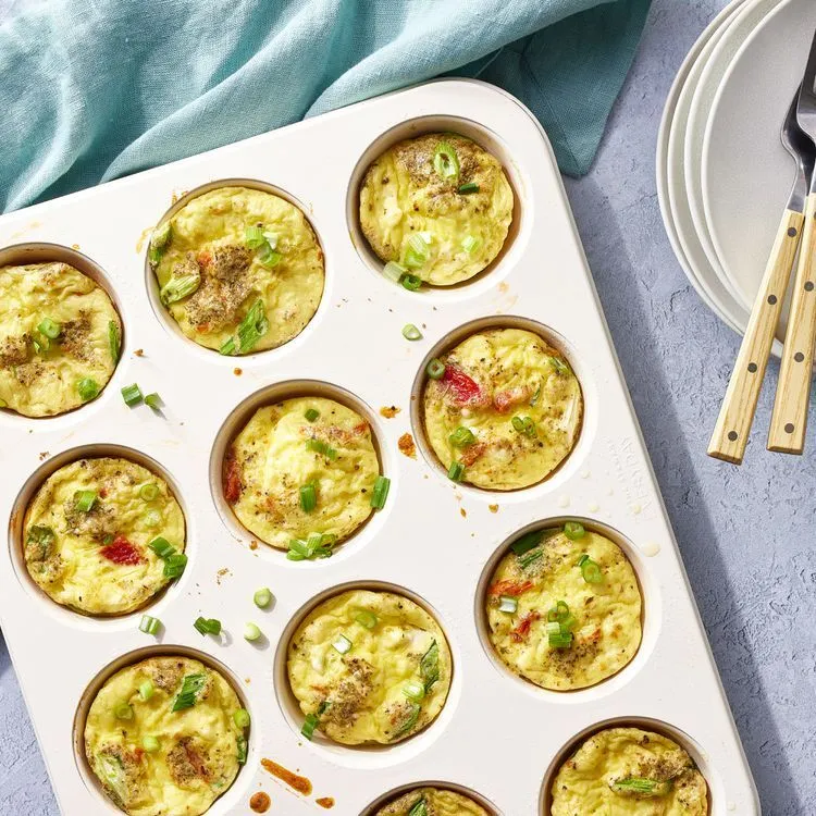 Sun-Dried Tomato & Feta Egg Bites